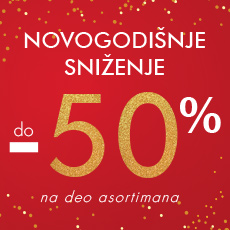 Veliko Novogodišnje sniženje do -50%!
